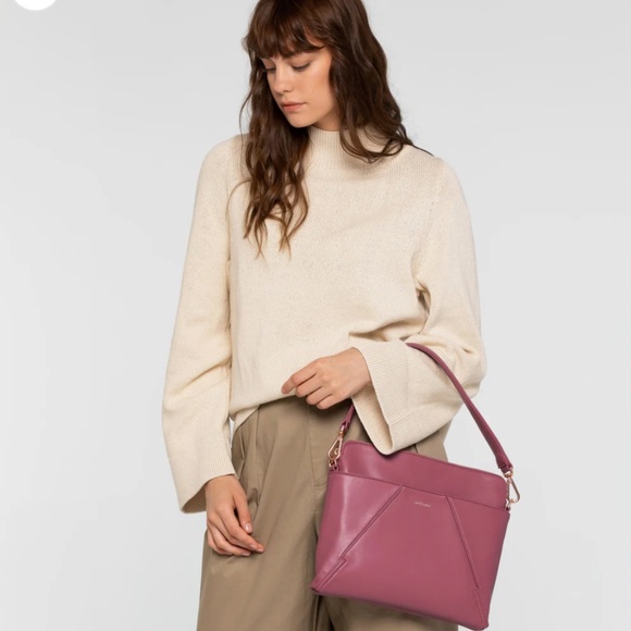 Matt Nat Whilem vegan leather crossbody hobo bag - Picture 4 of 4